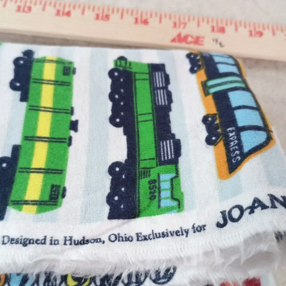 Jo-Ann Train Fabric 1 Yard 42
